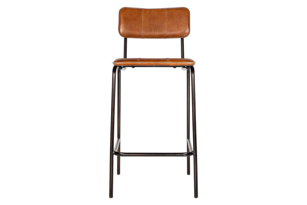 Ukari Counter Chair - Aged Tan