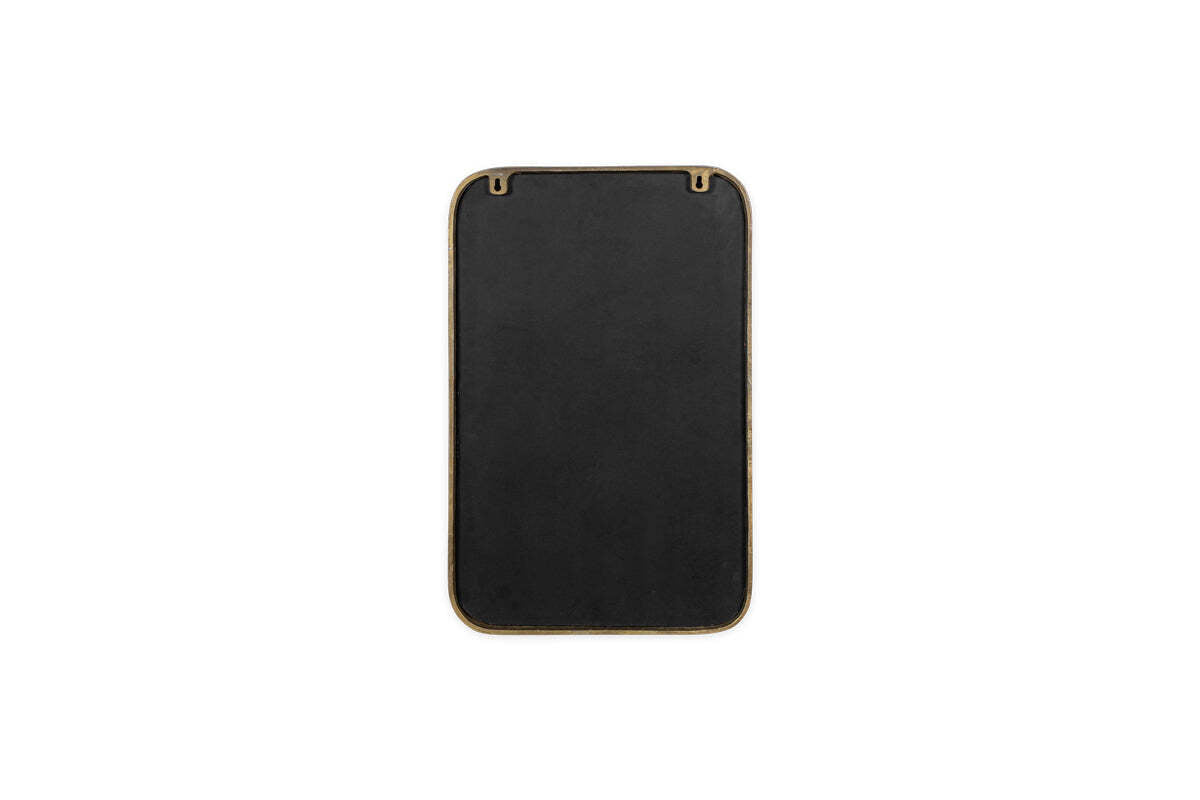 Ungura Rounded Mirror - Antique Brass - Small