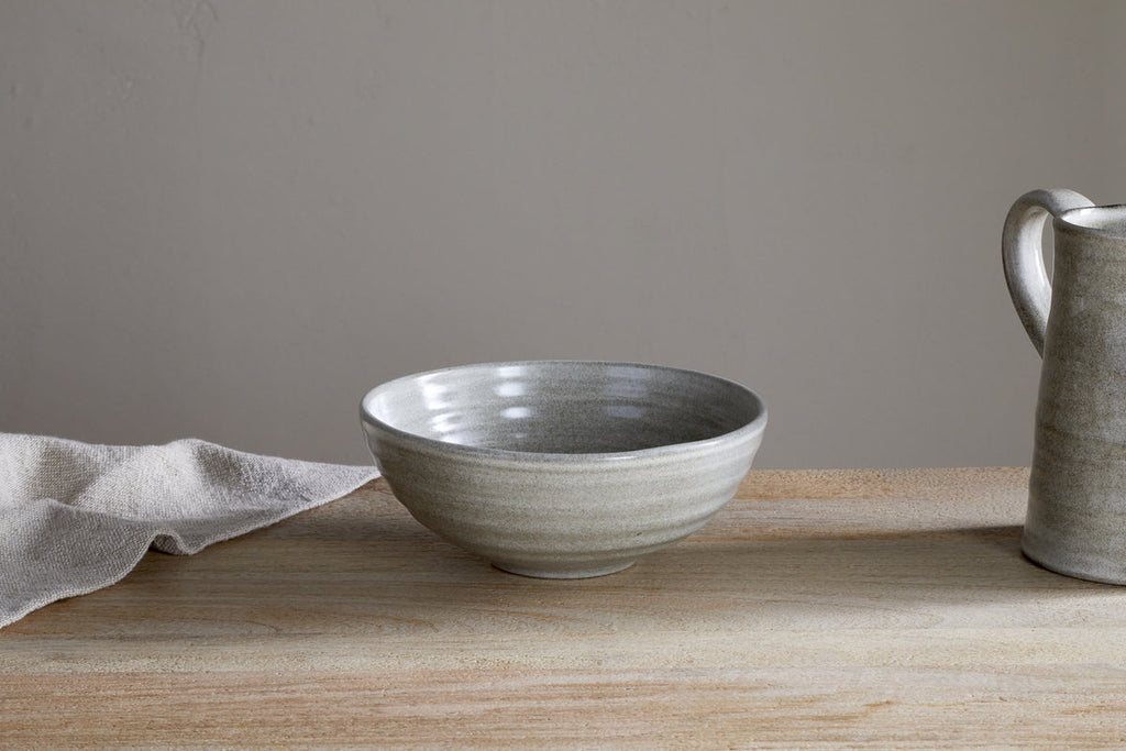 Valinha Earthenware Cereal Bowl - Grey