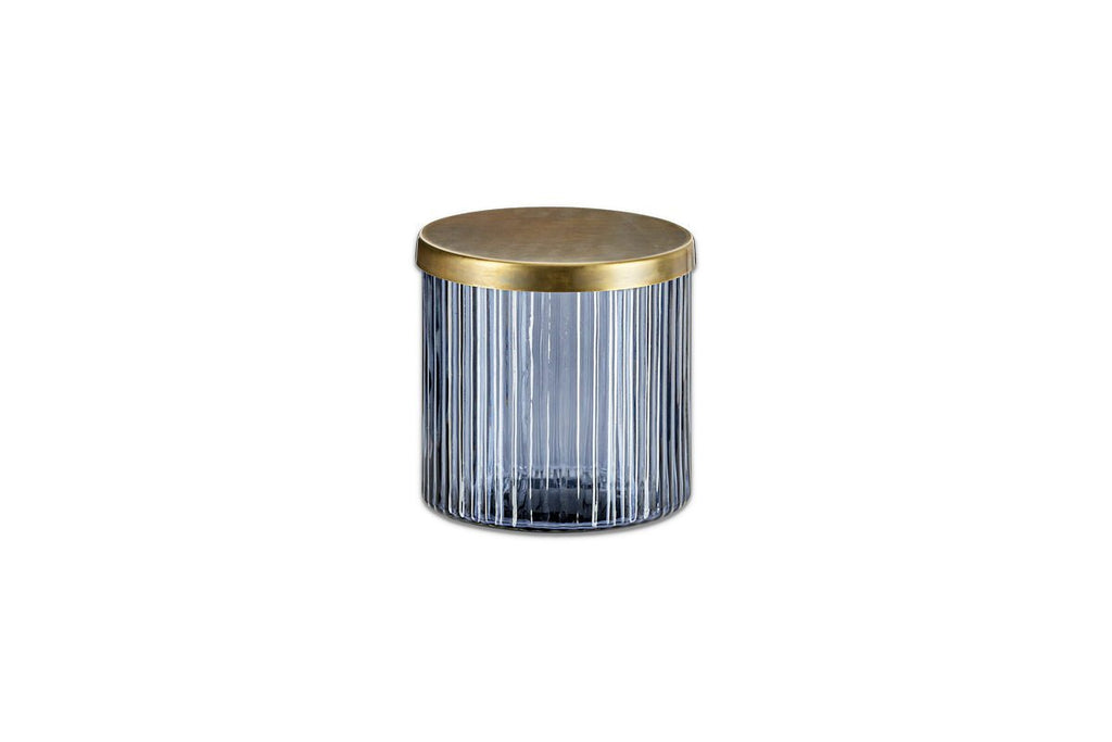 Valeska Recycled Glass Storage Pot