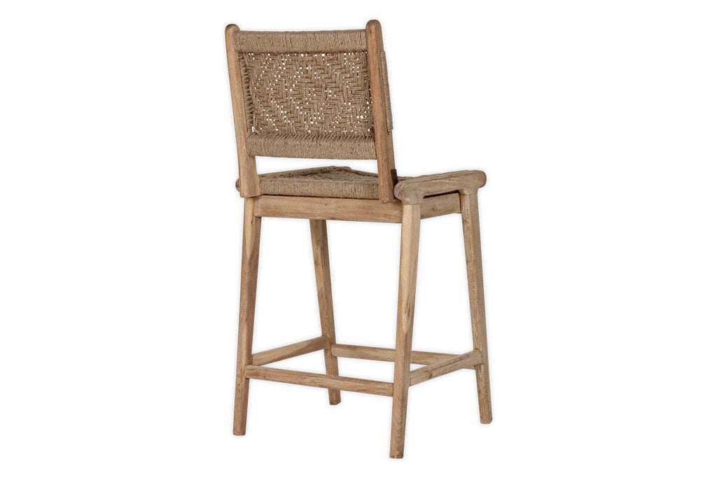Vinay Woven Counter Chair - Natural