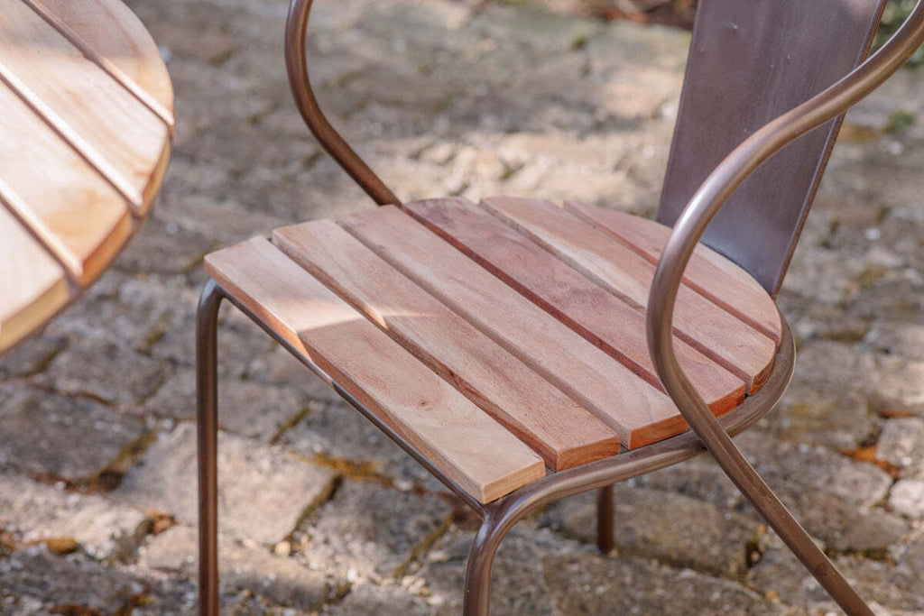 Vivika Outdoor Dining Chair - Natural