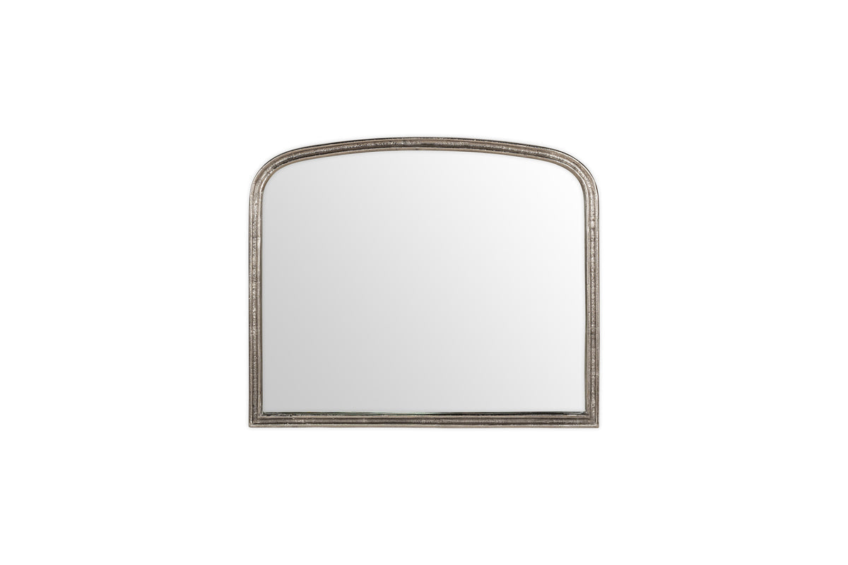 Almora Wall Mirror - Antique Nickle