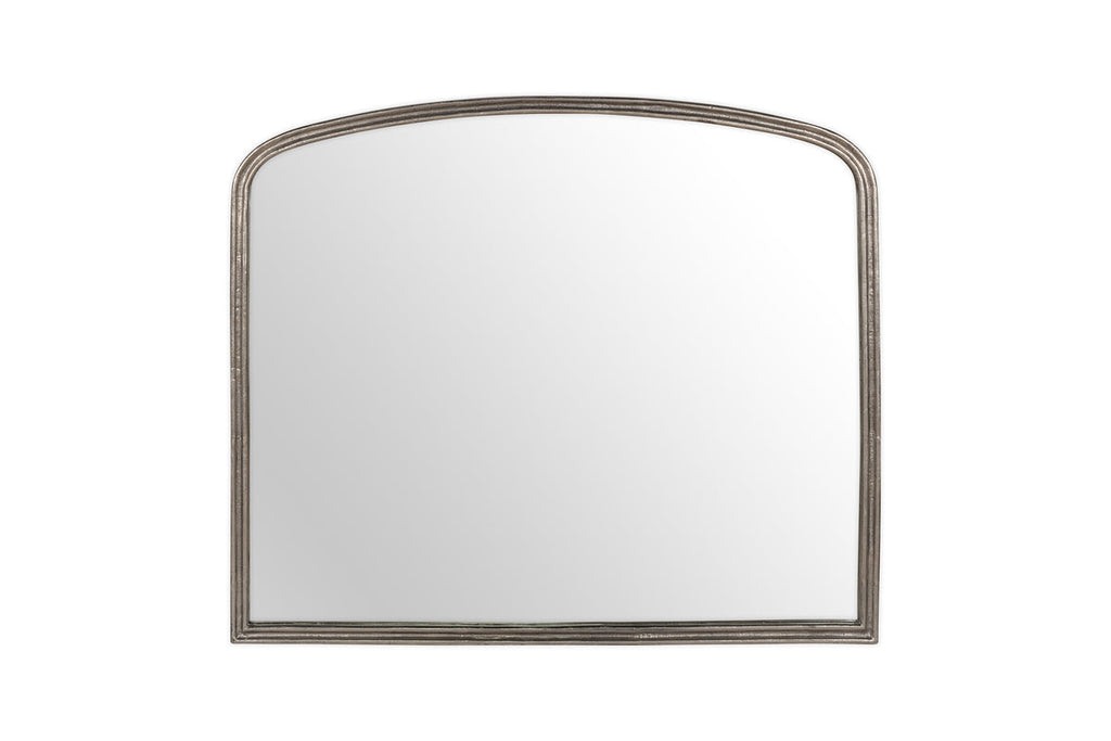 Almora Wall Mirror - Antique Nickle