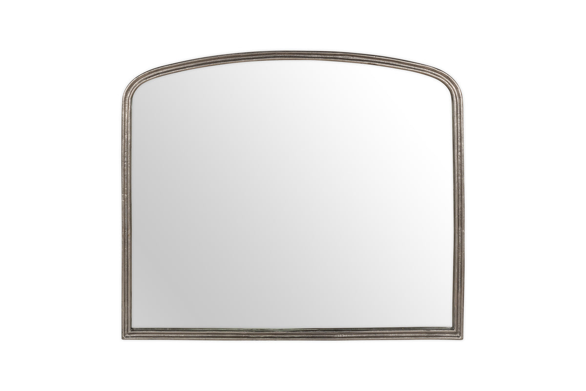 Almora Wall Mirror - Antique Nickle
