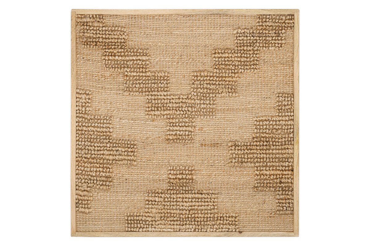 Bawal Wall Art - Cross - Natural