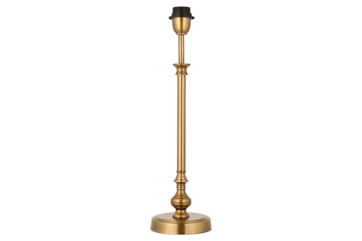 Ehadi Antique Table Lamp Base - Antique Brass