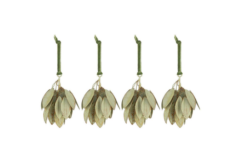 Geeti Baubles - Soft Green (Set of 4)