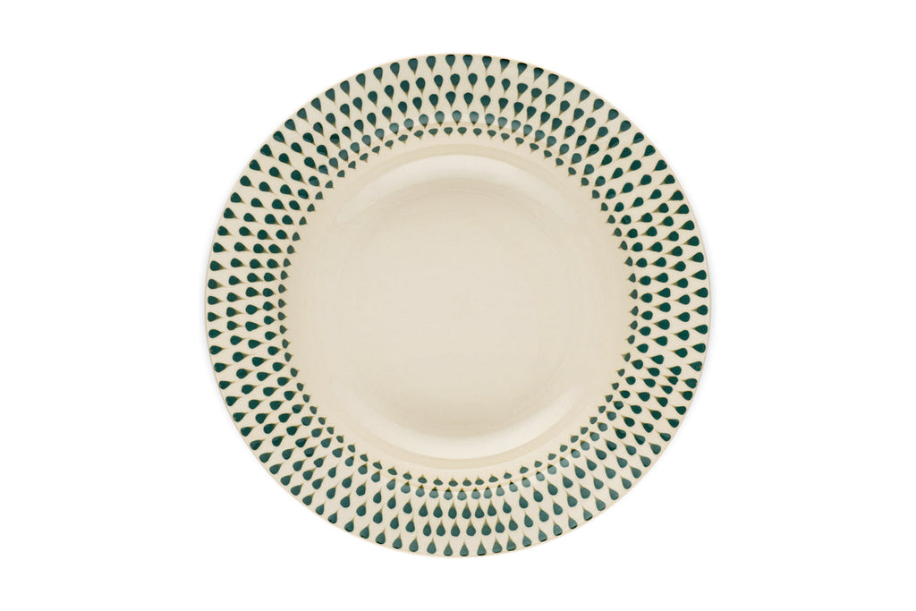Juniper Drop Pasta Bowl - Cream & Juniper