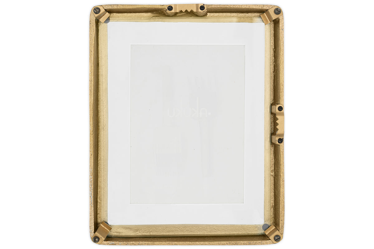 Jahala Wall Hung Photo Frame - Antique Brass  - Antique Brass - Large