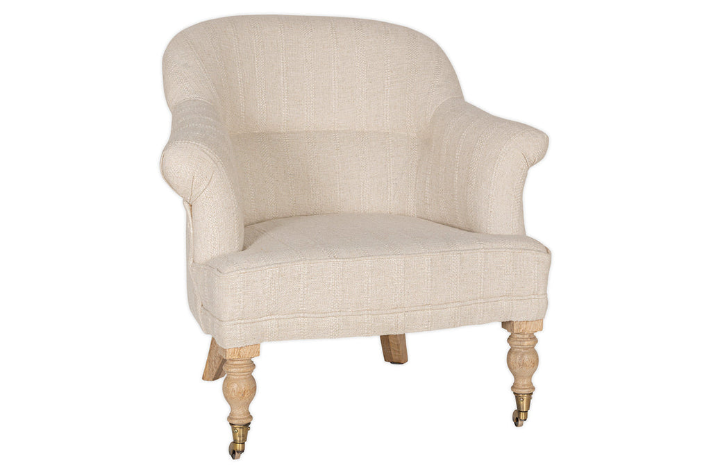 Kiana Cotton Armchair - Natural