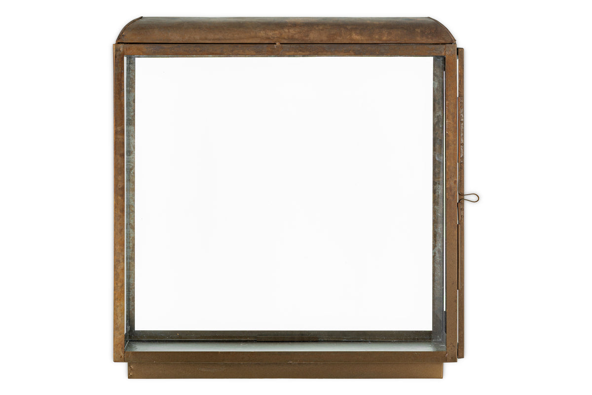 Kiwanda Tall Lantern - Antique Brass