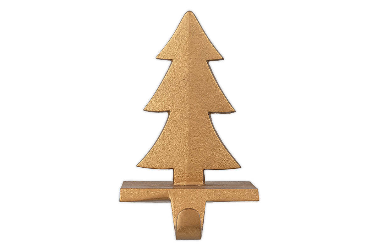 Kotta Stocking Tree Holder - Antique Brass