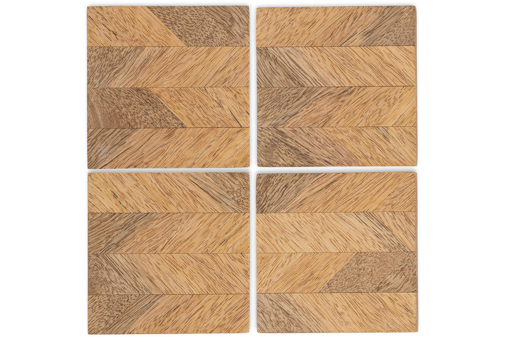 Nalbari Coasters - Natural (Set of 4)