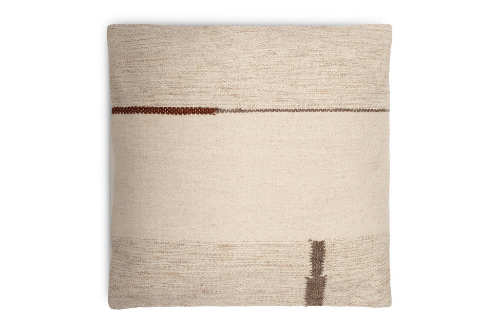 Tamil Wool Cushion Cover - Natural