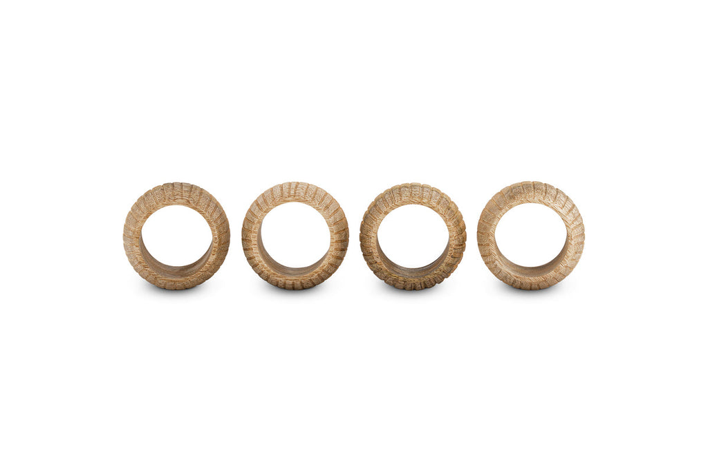 Vivan Napkin Rings - Natural - (Set of 4)