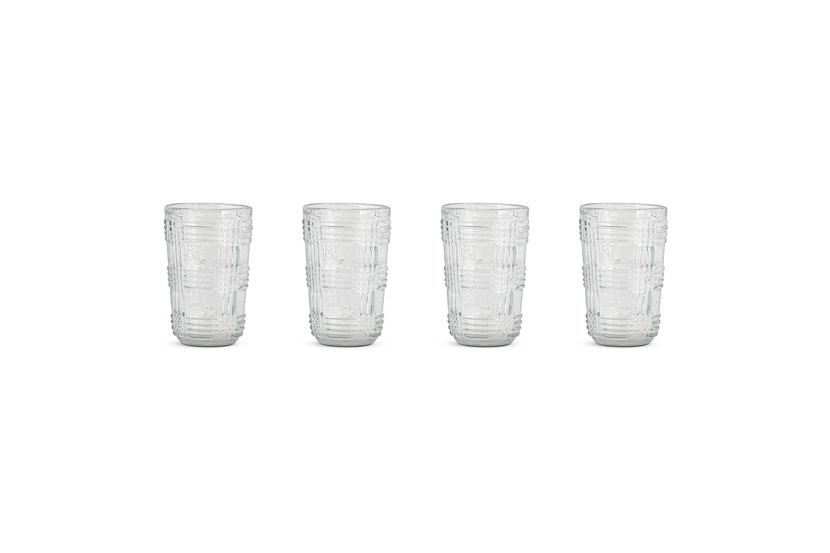 Kaanch Highball - Clear - (Set of 4)