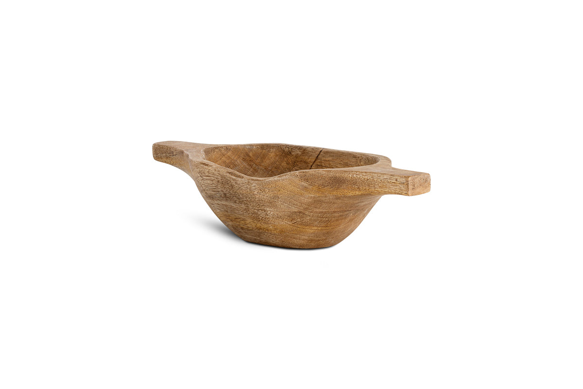 Naashta Handled Serving Bowl - Natural