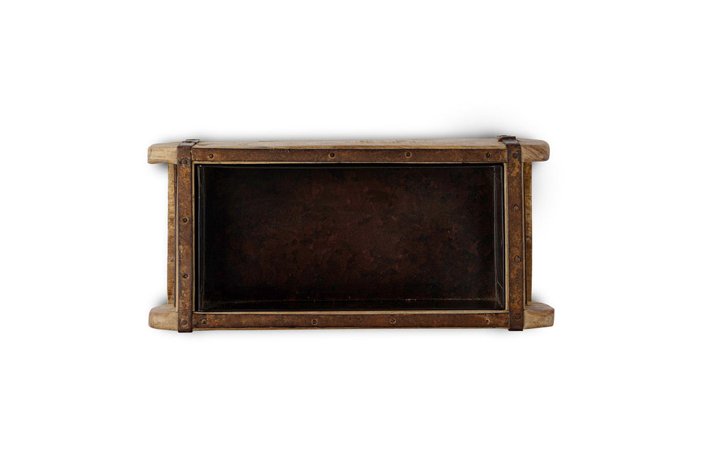 Dudha Reclaimed Brick Box - Natural
