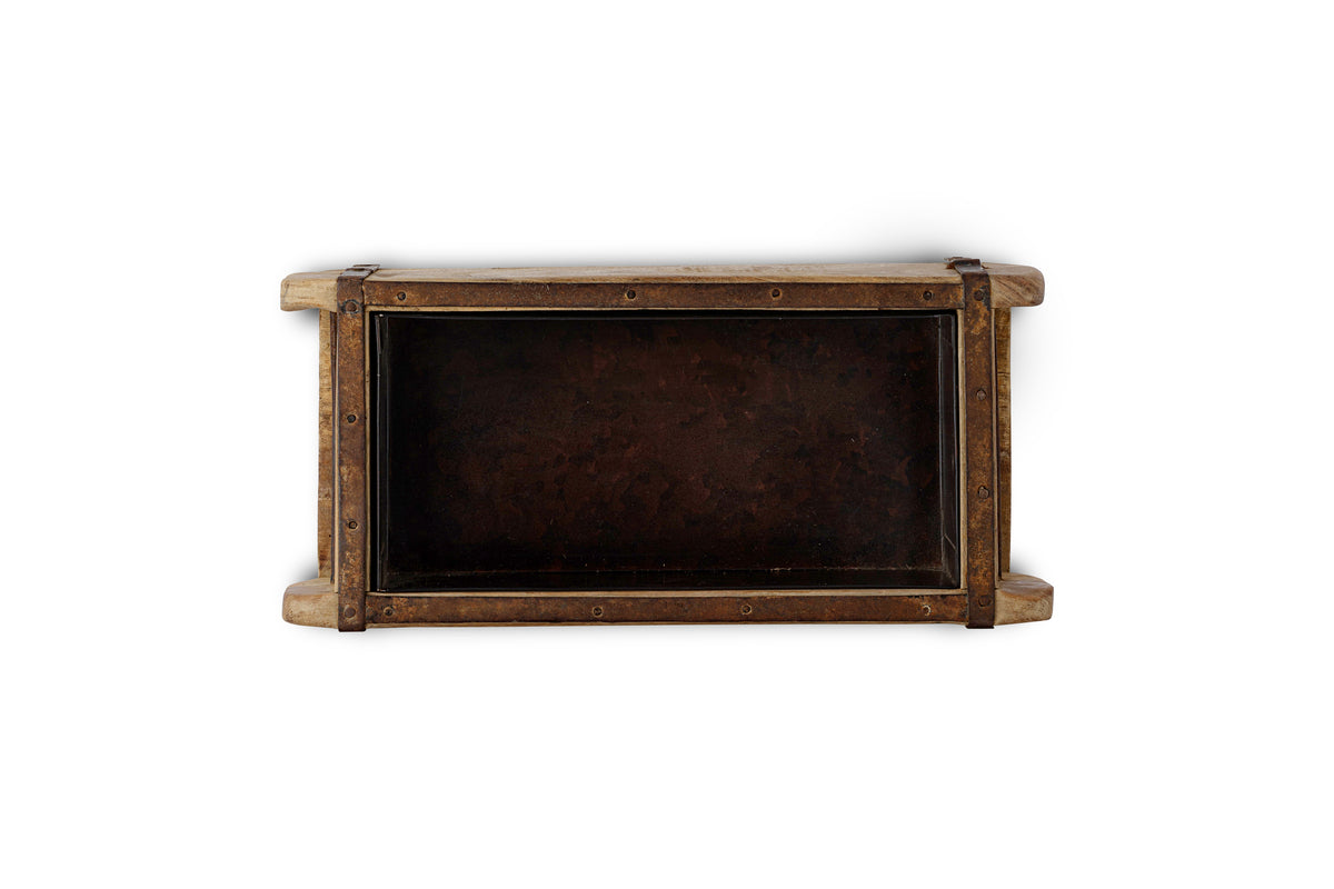 Dudha Reclaimed Brick Box - Natural