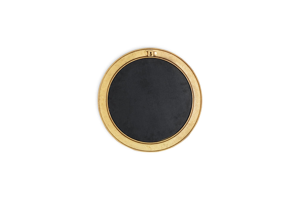 Putali Etched Mirror - Antique Brass