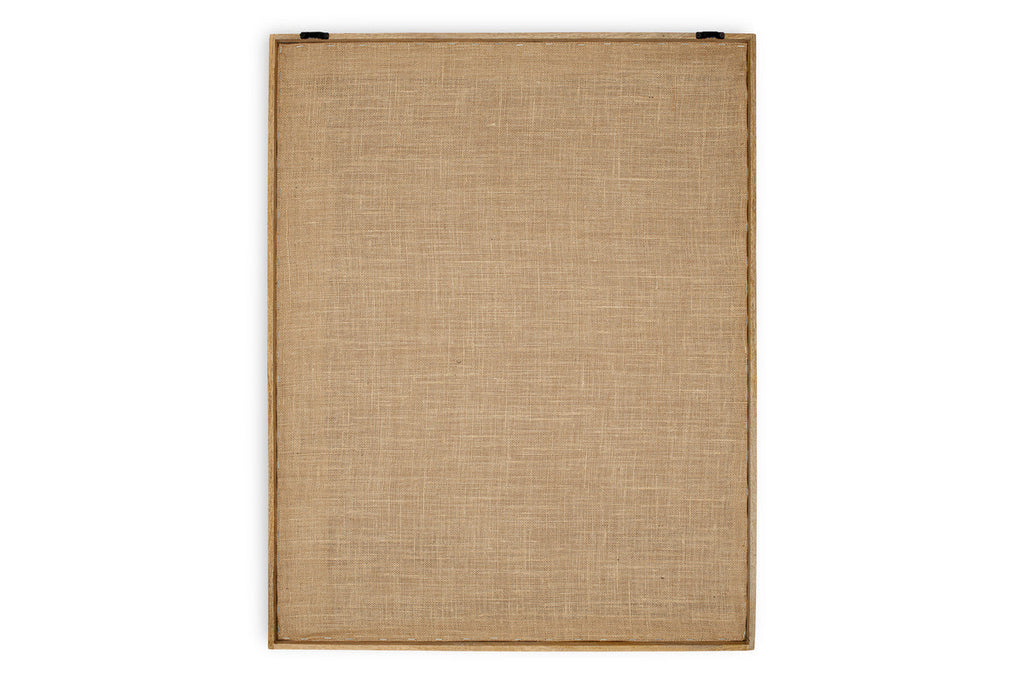 Mauri Frayed Wall Art - Neutral