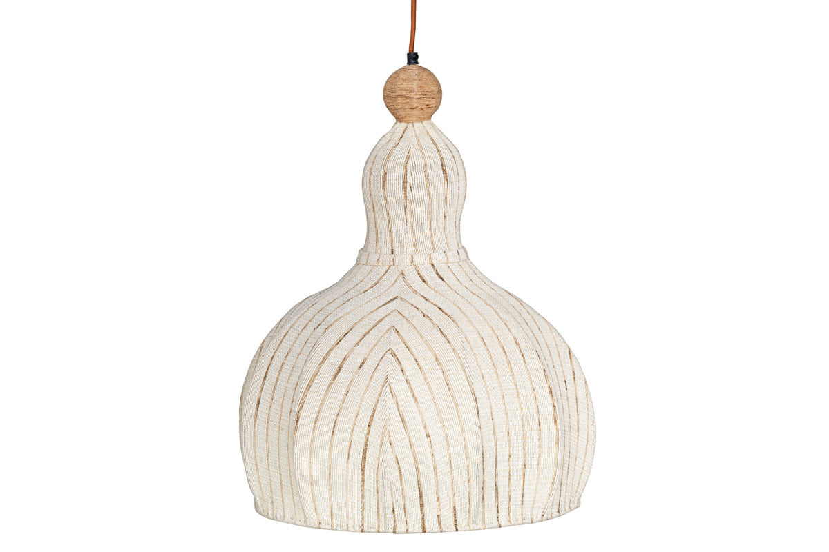 Kela Fabric Pendant - Off White