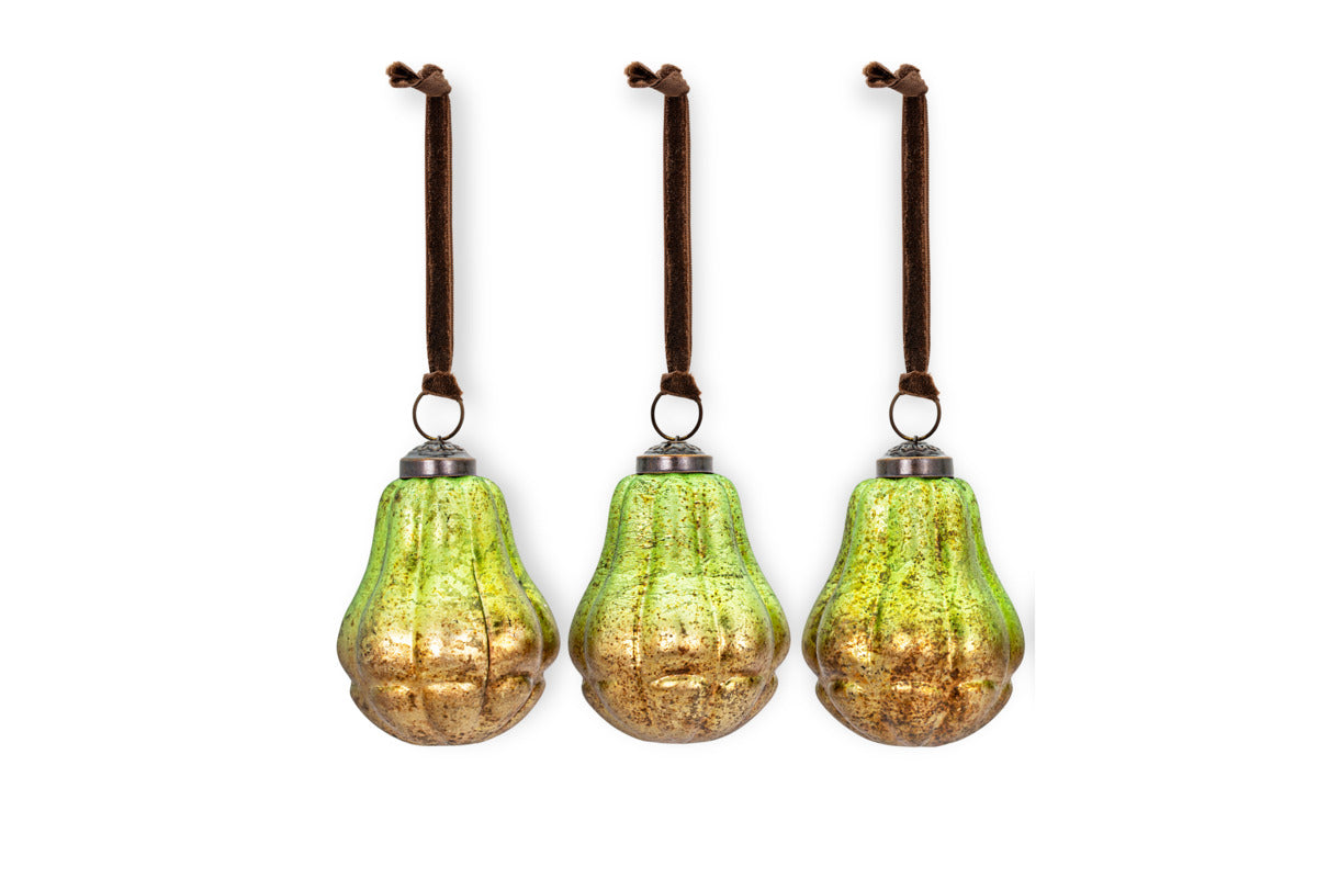 Jasaan Baubles - Green Smoke - (Set of 3)