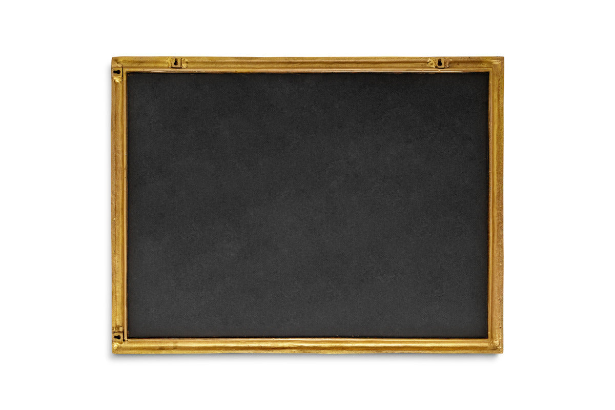 Yamuna Rectangular Mirror - Aged Antique Brass - Large