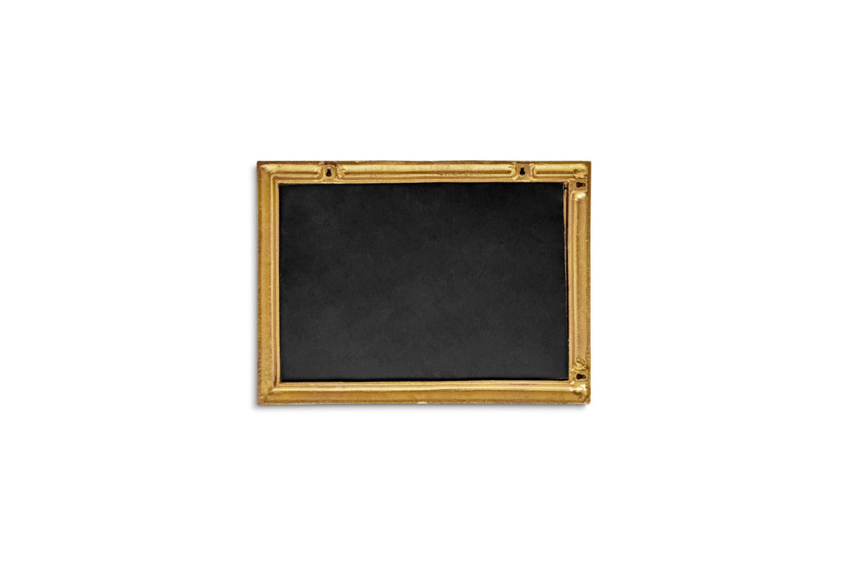 Yamuna Rectangular Mirror - Aged Antique Brass - Small