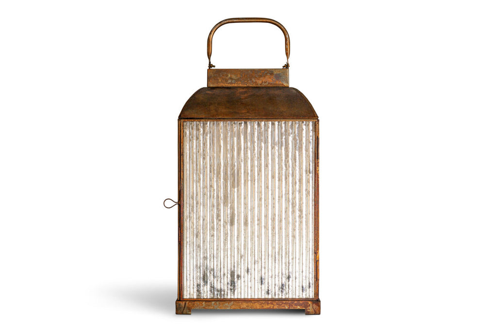 Ruala Lantern - Brass & Clear