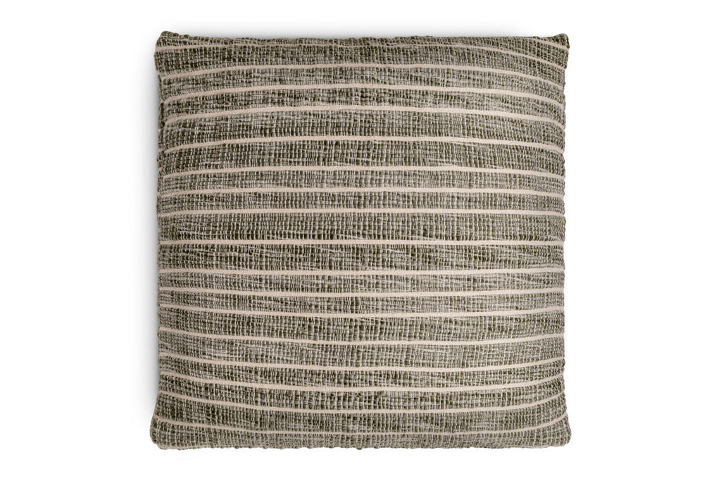 Tudo Merino Cushion Cover - Moss & Natural