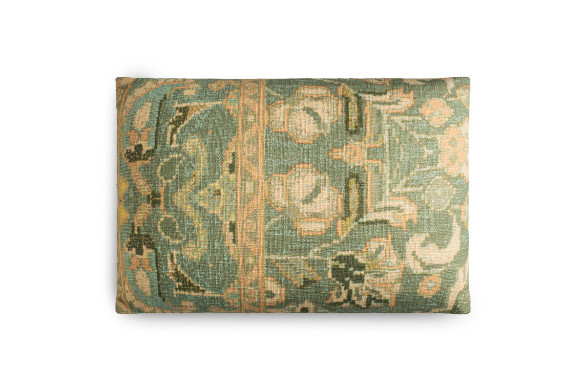 Selyo Tapestry Cushion Cover - Green