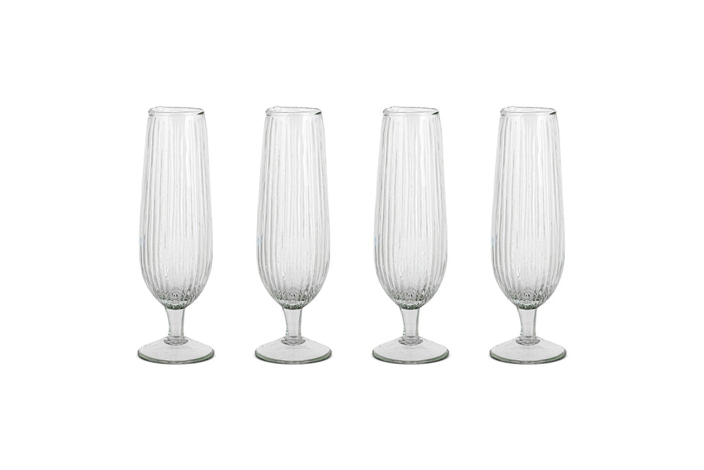 Otuba Champagne Flute - Clear (Set of 4)