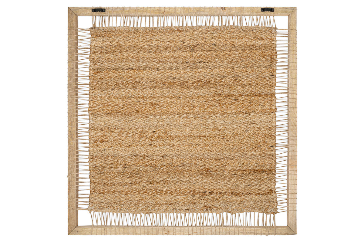 Pemali Woven Jute Wall Art - Natural