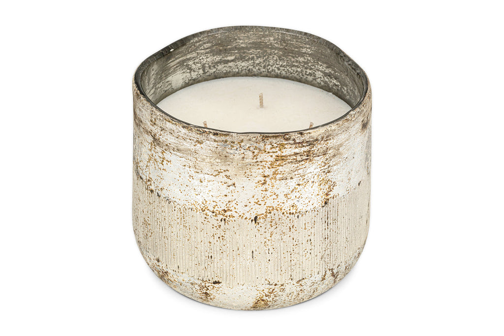 Juniper & Fir 3 Wick Scented Candle - Antique Gold - 3 Wick