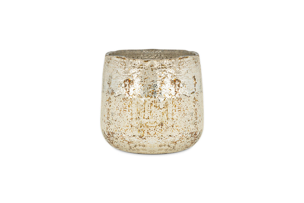 Mandarin & Clove 1 Wick Scented Candle - Antique Gold - 1 Wick