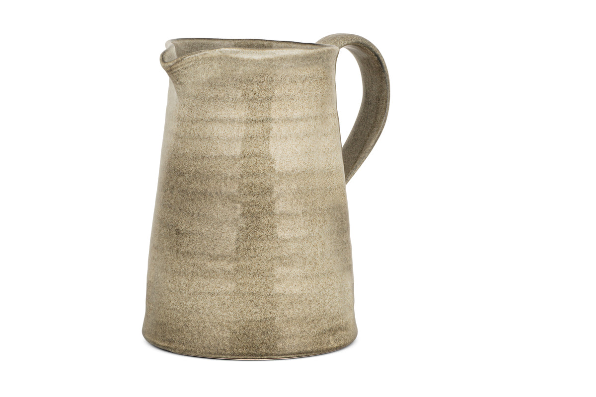 Valinha Earthenware Jug - Grey - Small