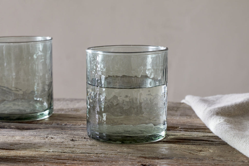Yala Hammered Tumbler - Sage Green (Set of 4)