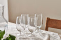 Yala Hammered Glass - Clear (Set of 4)
