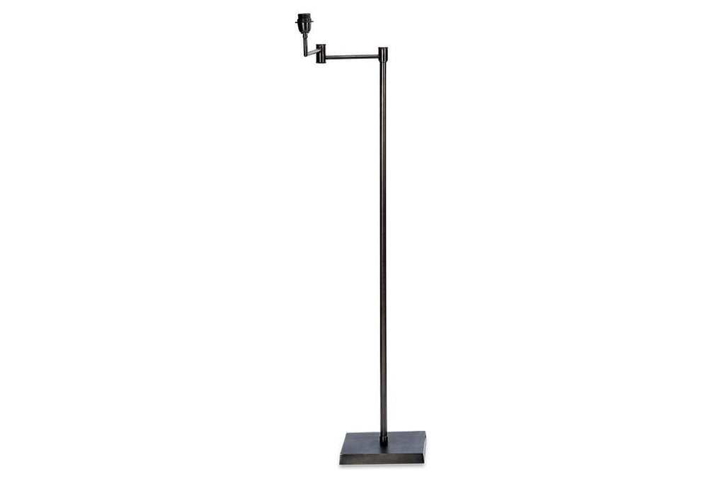 Kara Iron Floor Lamp Base - Bronze