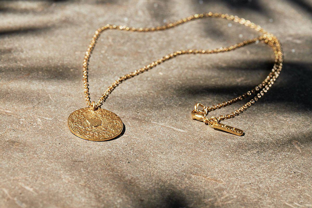 Karnataka Disc Pendant Necklace