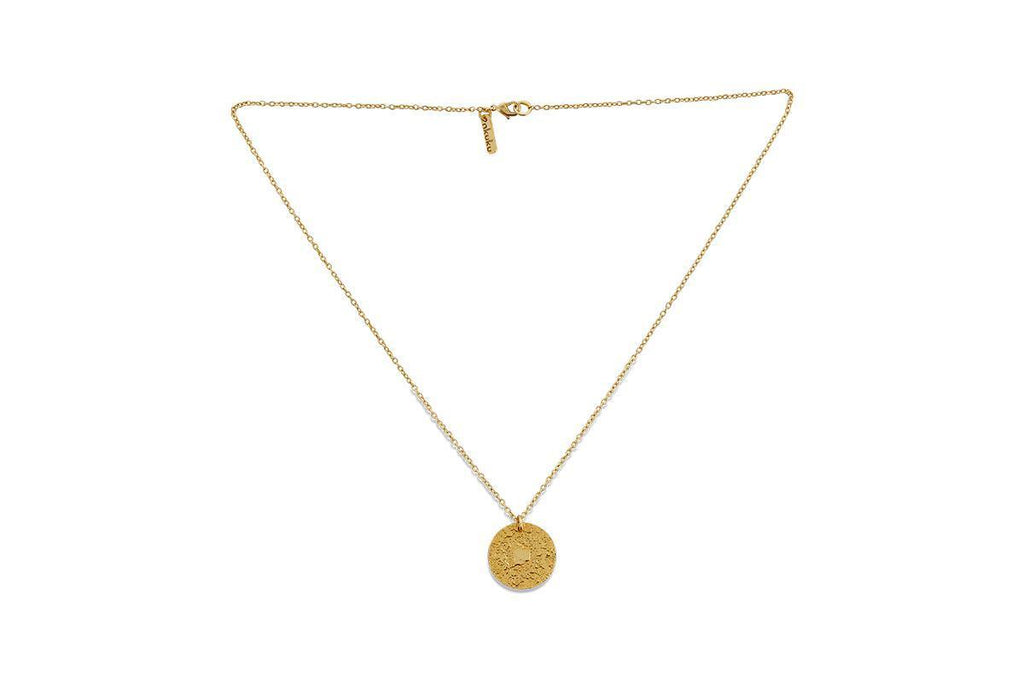 Karnataka Disc Pendant Necklace